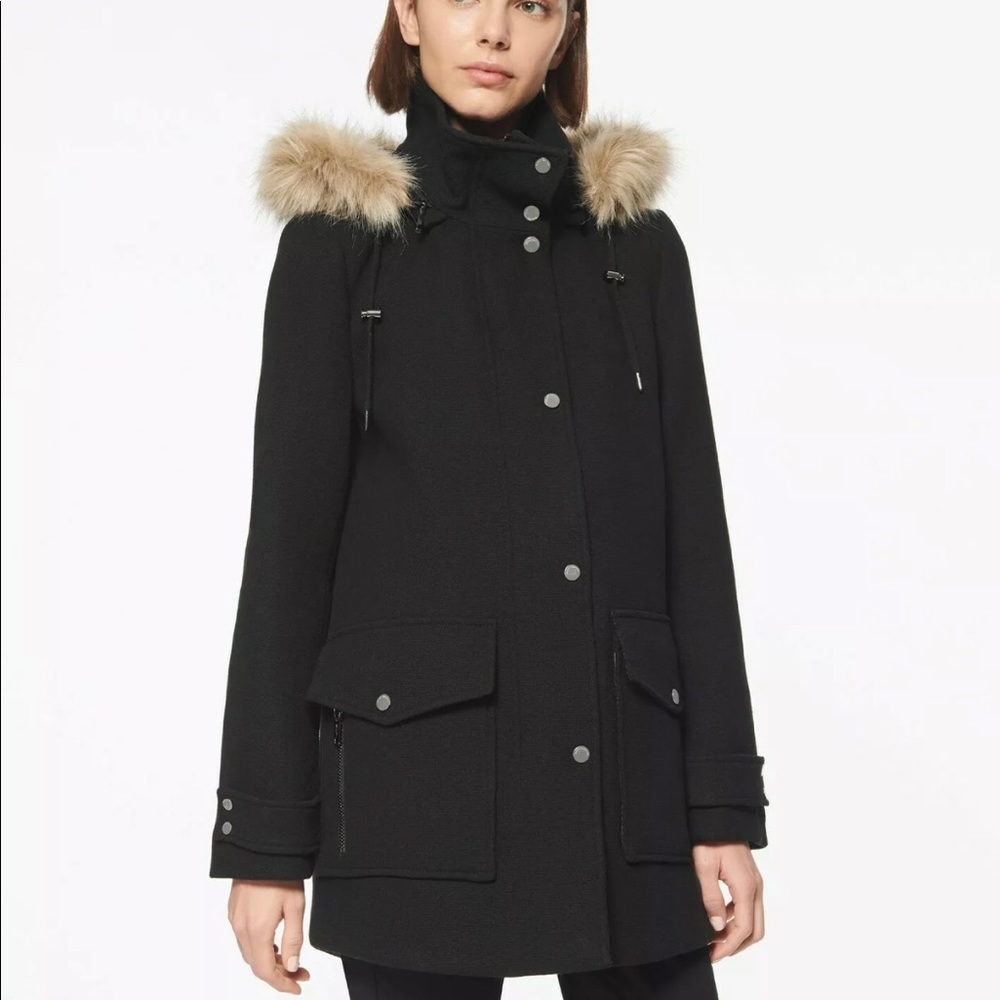 NWT Andrew Marc Montaigne Wool Coat XL